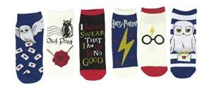Hedwig Owl Post Ankle Socks - 6 Pairs