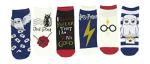 Hedwig Owl Post Ankle Socks - 6 Pairs