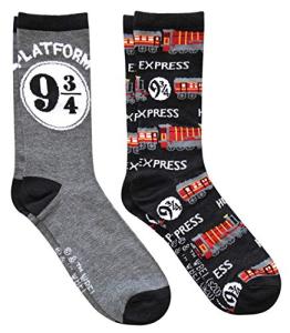 Harry Potter Hogwarts Express Platform 9 3/4 Socks