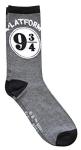 Harry Potter Hogwarts Express Platform 9 3/4 Socks