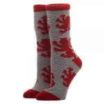 Gryffindor Logo Fuzzy Socks for Adults