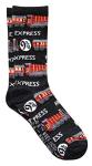 Harry Potter Hogwarts Express Platform 9 3/4 Socks