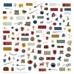 2025 Harry Potter Hogwarts Family Wall Calendar