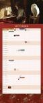 2025 Harry Potter Hogwarts Family Wall Calendar