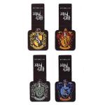 Harry Potter Magnetic Bookmark Set - Hogwarts Crests