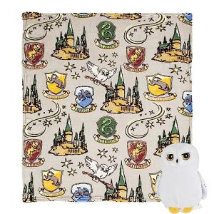 Hedwig Pillow and Blanket Set for Kids