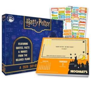 Deluxe Harry Potter 2026 Day-at-a-Time Calendar