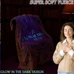 Harry Potter Glow in the Dark Fleece Blanket