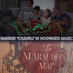 Harry Potter Glow in the Dark Fleece Blanket