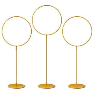 Magical Wizard Party Gold Hoop Centerpieces Set