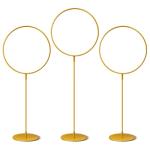Magical Wizard Party Gold Hoop Centerpieces Set