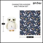 Harry Potter Hedwig Silk Touch Throw & Hugger Set