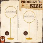 Magical Wizard Party Gold Hoop Centerpieces Set