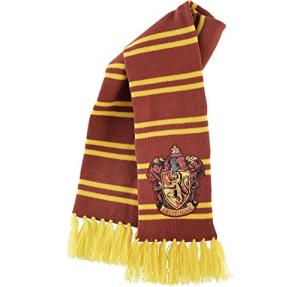 Gryffindor Scarf with Crest for Halloween Fun