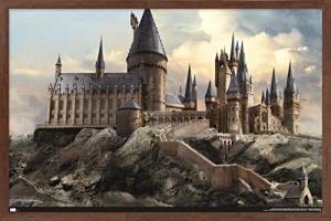 Harry Potter Hogwarts at Sunrise Wall Poster