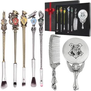 Harry Potter Makeup Brushes Set with Mirror