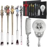 Harry Potter Makeup Brushes Set with Mirror