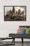 Harry Potter Hogwarts at Sunrise Wall Poster