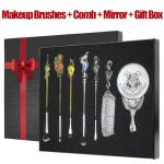 Harry Potter Makeup Brushes Set with Mirror