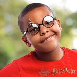 Harry Potter Kids' Glasses with Lightning Bolt Design