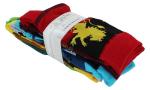 Harry Potter House Crest Socks 6 Pack Set