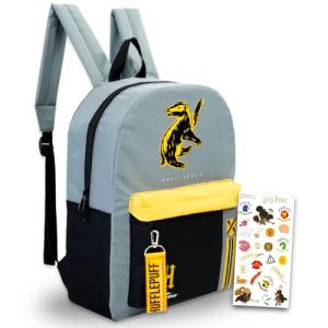 Hufflepuff Harry Potter Backpack with Stickers