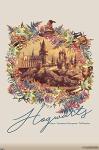 Harry Potter Floral Hogwarts Wall Poster 22"x34