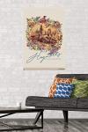 Harry Potter Floral Hogwarts Wall Poster 22"x34