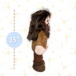 Hagrid Plush Toy for Kids - 15 Inches