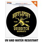 Hufflepuff Quidditch Bumper Sticker for Cars