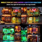 LED Light Kit for Lego Quidditch & Ice Cream Set