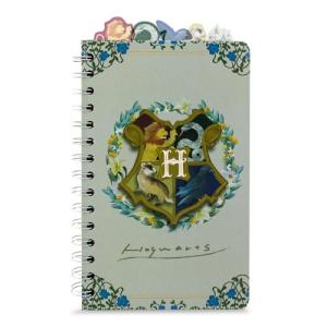 Harry Potter Hogwarts Houses Spiral Notebook - 75 Sheets