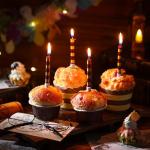 12 Magical Wizard Birthday Candles Set