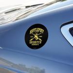 Hufflepuff Quidditch Bumper Sticker for Cars
