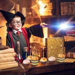 12 Magical Wizard Birthday Candles Set