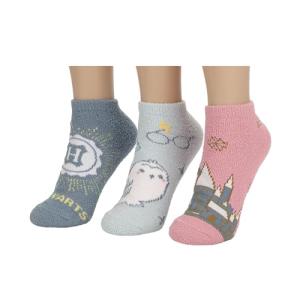 Harry Potter Hogwarts Castle & Hedwig Ankle Socks 3 Pack