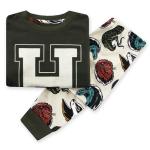 Hogwarts Boys Pajama Set - Green Magic PJs