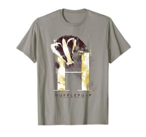 Hufflepuff House Watercolor T-Shirt for Fans