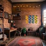 Harry Potter House Quidditch Flags Set of 4