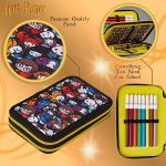 Harry Potter Large Double Zip Pencil Case