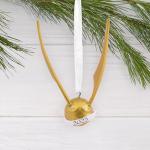 Harry Potter Golden Snitch 2025 Christmas Ornament