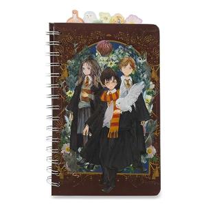 Harry Potter Anime Hogwarts Spiral Notebook - 75 Pages