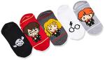 Harry Potter Kids' 5 Pack No Show Socks
