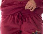 Gryffindor Crest Fleece Jogger Pajama Set