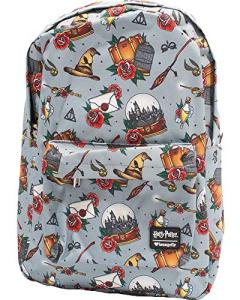 Harry Potter Tattoo Allover-Print Backpack by Loungefly