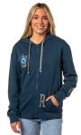 Harry Potter Ravenclaw House Crest Zip-Up Hoodie