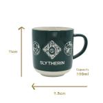 Slytherin Stoneware Mug - 16 oz Emerald Green