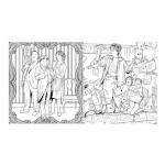 Harry Potter Kids Coloring Book Set with Stickers