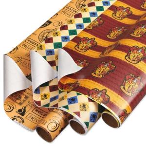 Harry Potter Wrapping Paper Set - 3 Rolls