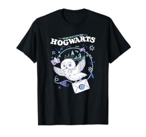 Hogwarts Owl Messenger T-Shirt - Deathly Hallows Design
